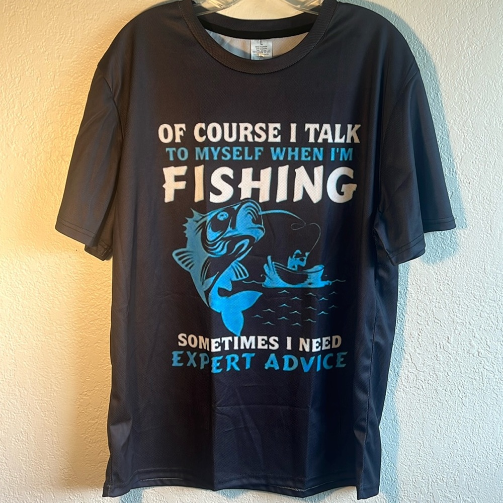 New! Mens L Fishing Shirt!